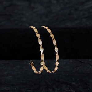18K Textura Elegance Gold Bangles