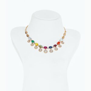 18K Navaratna Necklace