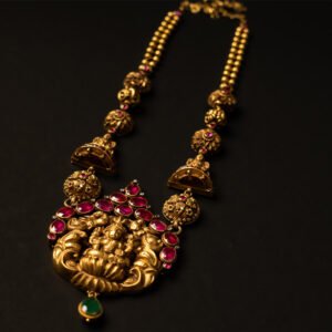 Antique Ruby and Emerald Fancy Haram