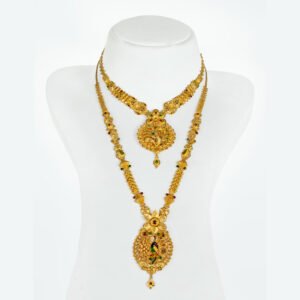 Fancy Half Varikaai Haram Neck Set