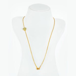 Heart Mugappu Chain with Double Side Design