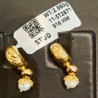 Gold Earing 27